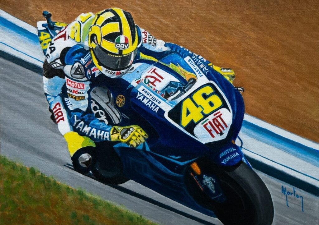 'Valentino Rossi' by Morton Murray