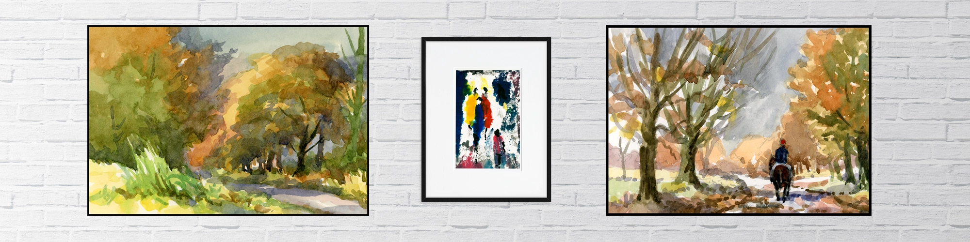 Art on wall by Colin Callon