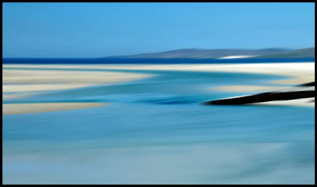 'Hebridean Beach', Des Barr. Fine art prints and canvas wall art.