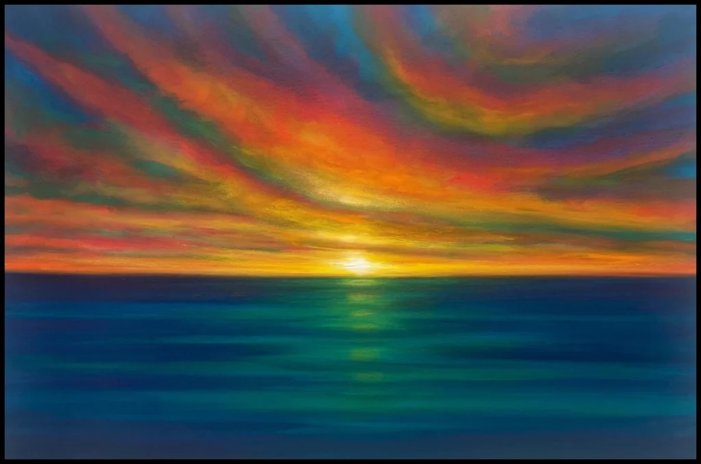 'To The Sunset Through The Blue', Julia Everett