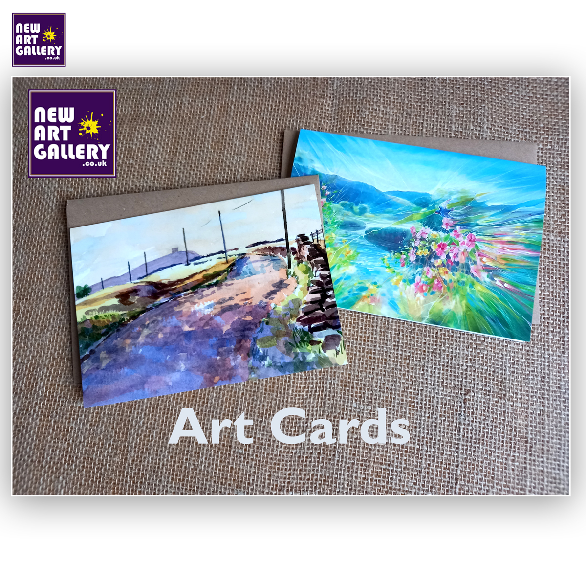 Art Cards by Gill Bustamante and Colin Callon.