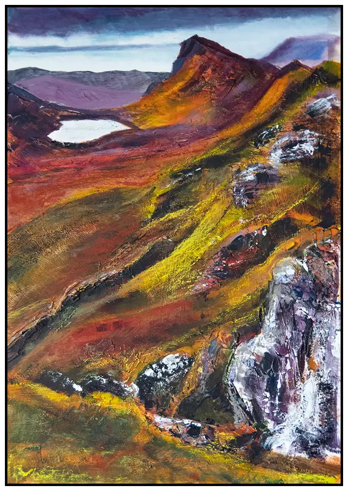 'Upland Fells Tarn', Pat Richardson.