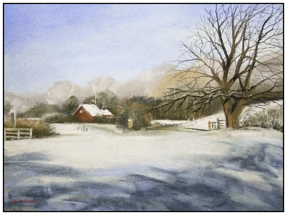 'Carvers Farm, Cuerden', Pat Richardson.
