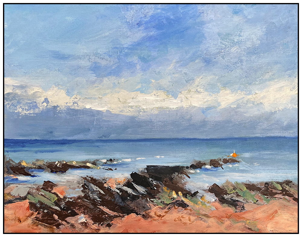 'Foreshore, Bamburgh' Gerry Halpin