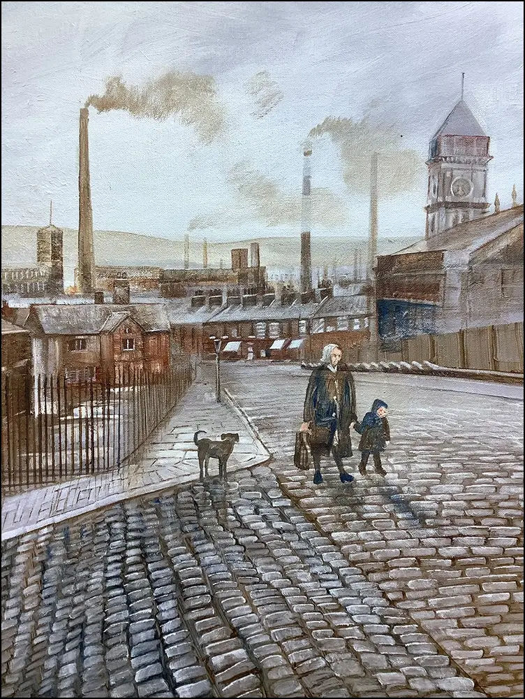'Mill Hill Blackburn, 1950's), Carole Pugh.