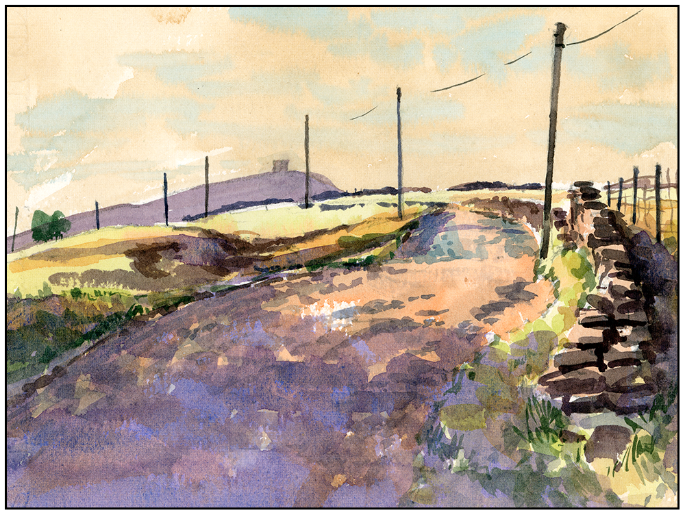 'Rivington Pike from Georges Lane', Colin Callon.