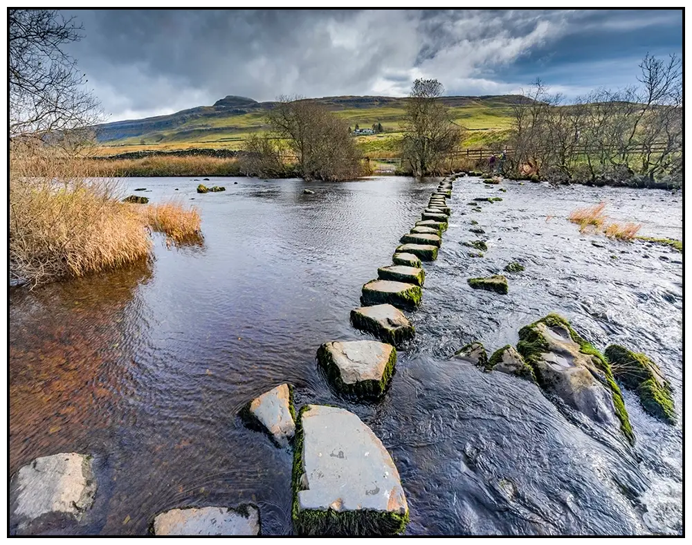 'Stepping Stones to Ingleborough', Stephen Knowles.